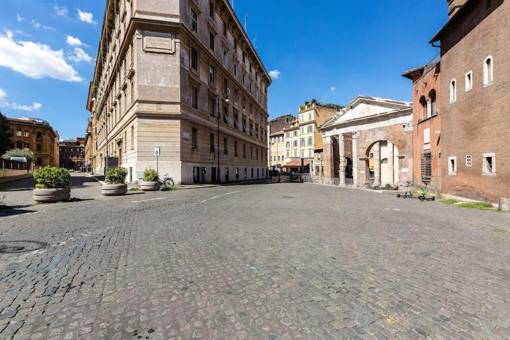 Ferienwohnung Portico D'Ottavia Lux Rom Exterior foto